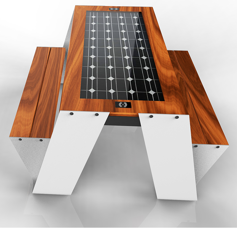 Tabella di Smart Panel alimentata solare del caricatore del telefono del USB della via all'aperto